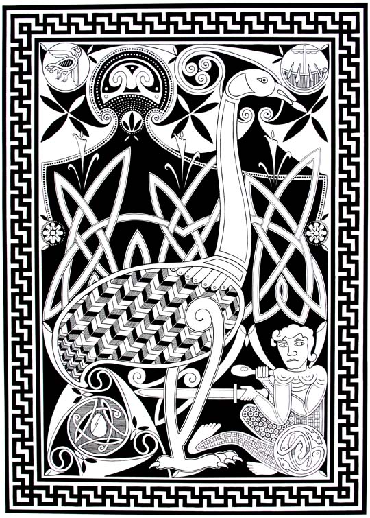 New Zealand celtic design artwork